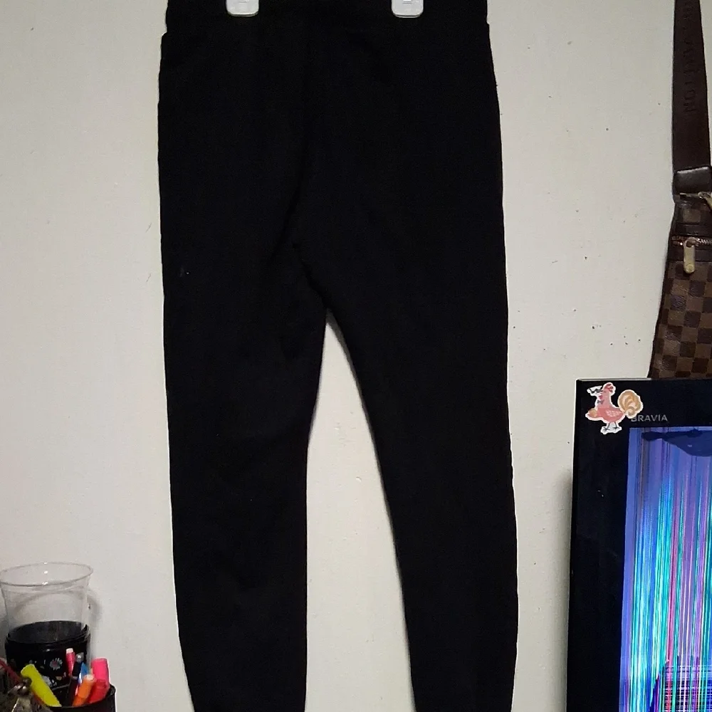 Boy + Girl Black Charm Joggers - Picture 3 of 3